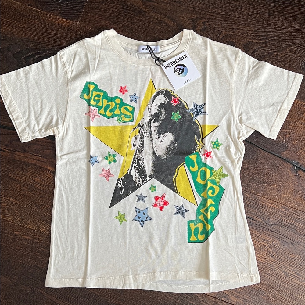 DAYDREAMER Janis Joplin Graphic T-Shirt - Size Small - NWT - Picture 4 of 9